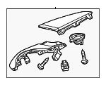 Instrument Panel Trim Panel - Mazda (beh264280f02) - view 3