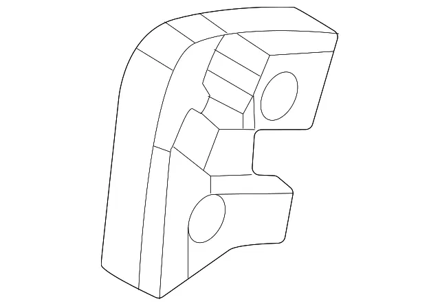 Folding Seat Lock Striker - Mazda (bemd88420)