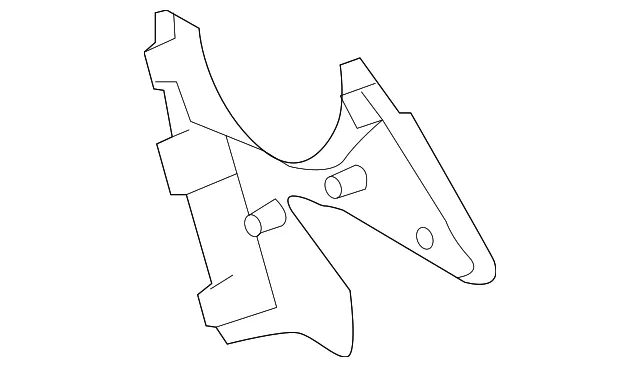 Seat Back Recliner Adjustment Mechanism Cover - Mazda (beps881f402)