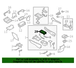 Console Armrest - Mazda (bgve64450a02) - view 4