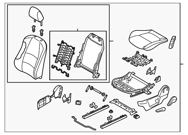 Seat Assembly - Mazda (bhal5715002)