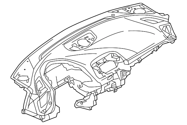 Instrument Panel - Mazda (bhn16035002)