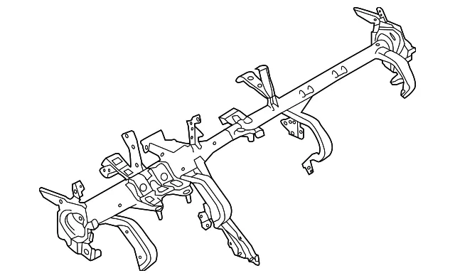 Instrument Panel Reinforcement - Mazda (bhn160420a)