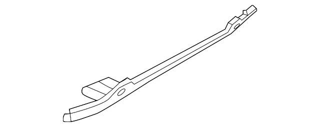 Instrument Panel Knee Bolster Bracket - Mazda (bhn160k50a)