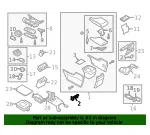 Console Bracket - Mazda (bhn16441x) - view 4
