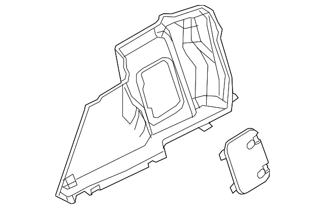Trunk Trim Panel - Mazda (bhn168870)