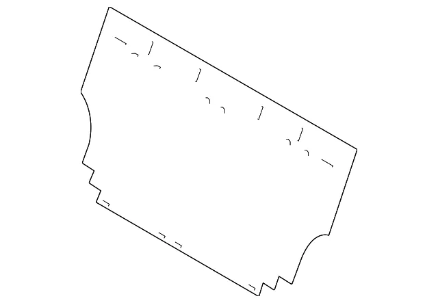 Seat Back Frame Insulator - Mazda (bhn188049)