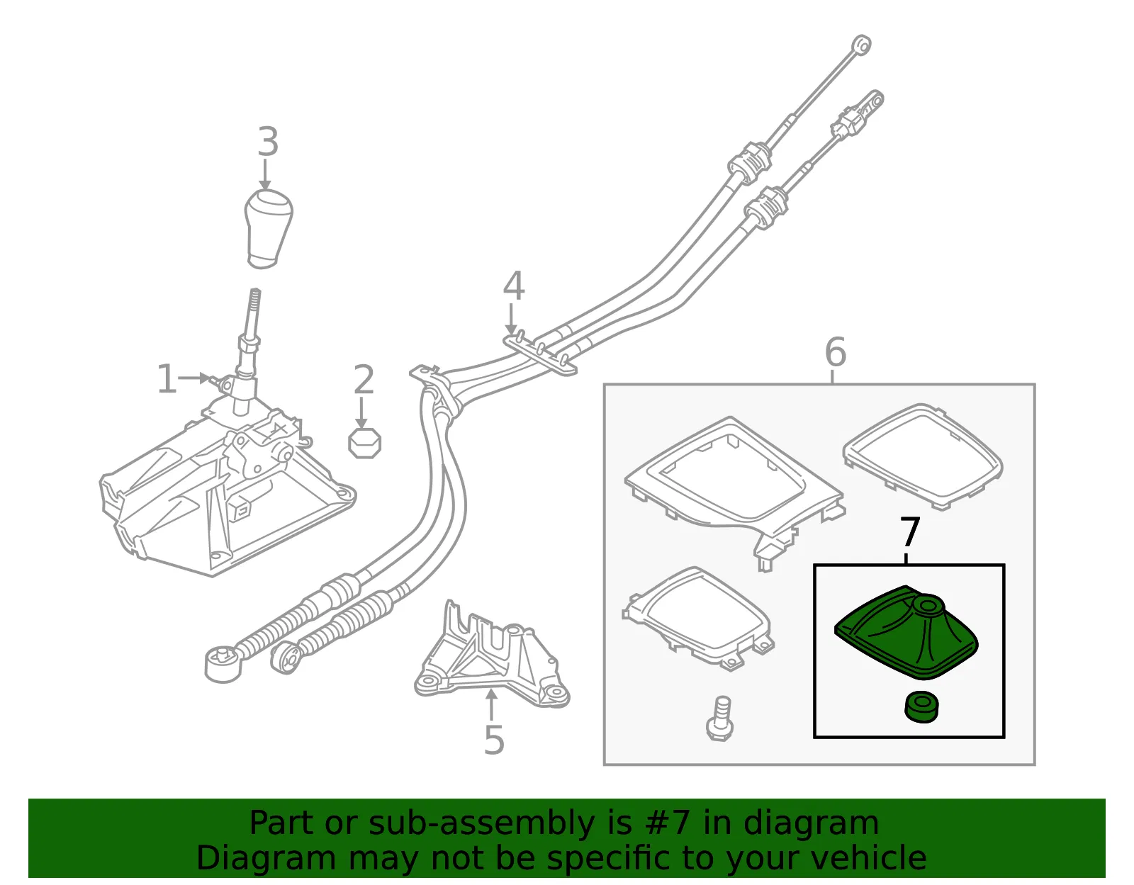 Shift Boot - Mazda (bhn364330a) - view 2