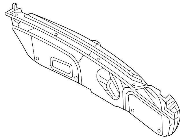 Trunk Lid Trim - Mazda (bhn5688w1)