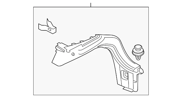 Trunk Trim Panel - Mazda (bhn96884z)