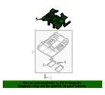 Console Bracket - Mazda (bhn96998xb) - view 4