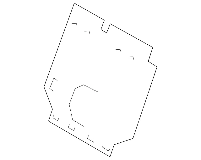 Seat Back Frame Insulator - Mazda (bhn988046)
