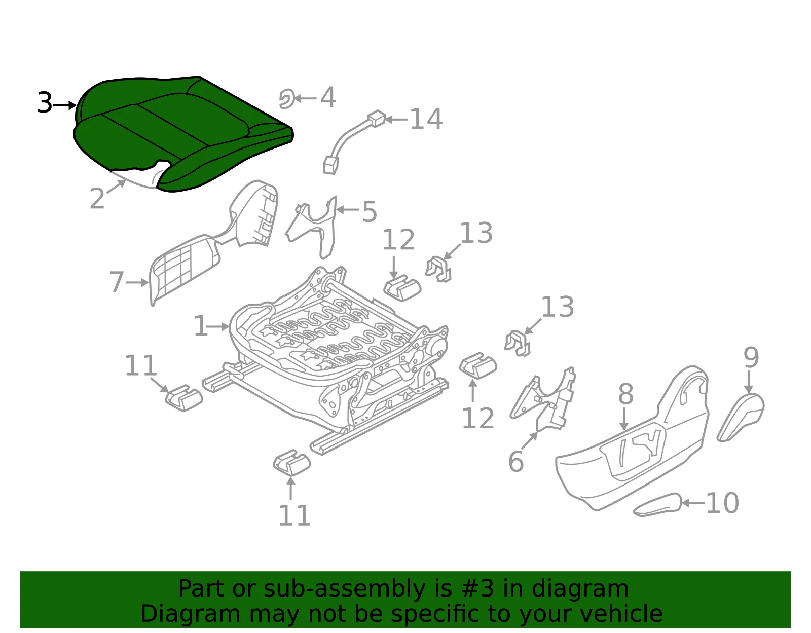 Cushion Cover - Mazda (bhp28816134) - view 2