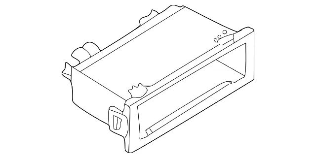 Instrument Panel Pocket - Mazda (bj0e669m0)
