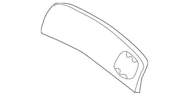 Instrument Panel Pad - Mazda (bj0j6036043)
