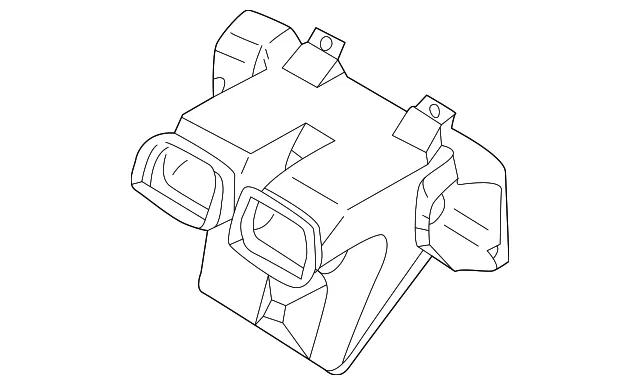 Instrument Panel Air Duct - Mazda (bj0j6494y)