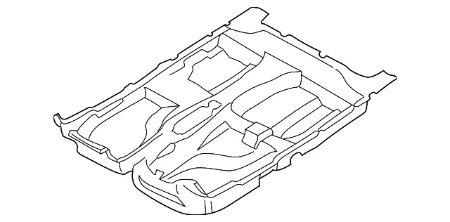 Floor Carpet - Mazda (bj0r68670e05)