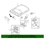 Sun-Visor Support - Mazda (bj1v6926103) - view 4