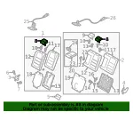 Headrest, Center - Mazda (bjd58824002) - view 3