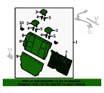 Seat Back Assembly - Mazda (bjs757350e34) - view 4