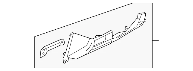 Instrument Panel Trim Panel - Mazda (bjs76428002)