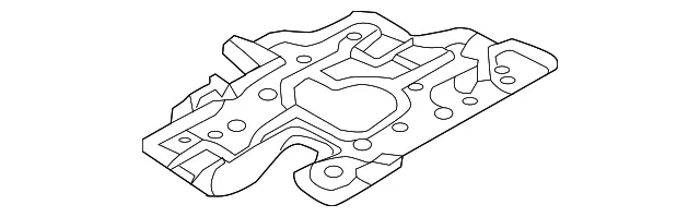 Instrument Panel Knee Bolster - Mazda (bjs764520)