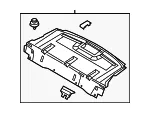 Package Tray Trim - Mazda (bjs7683a0d02) - view 3