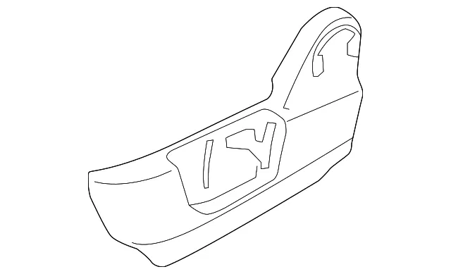 Seat Trim Panel - Mazda (bjs7881h302)