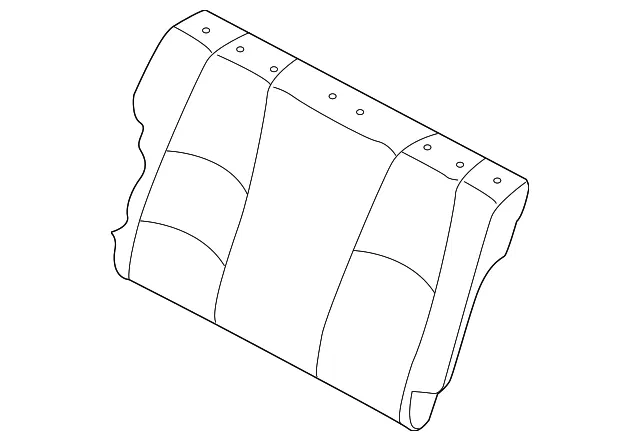 Seat Back Cushion Cover - Mazda (bjs788351a34)