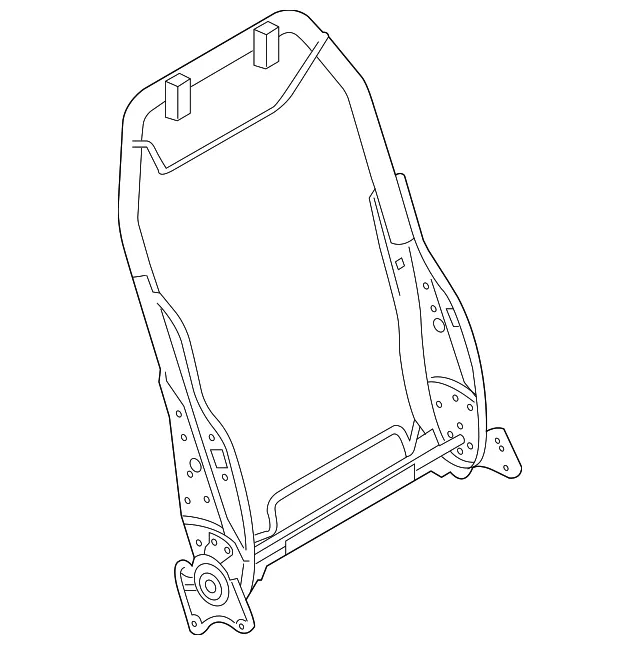 Seat Back Frame - Mazda (bjs788630)