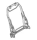 Seat Back Frame - Mazda (bjs788630) - view 3