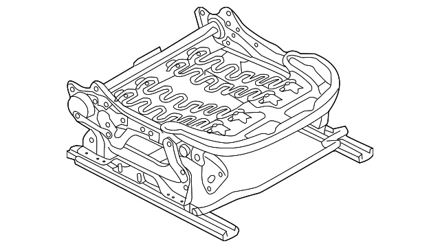 Seat Track - Mazda (bjs788a00)