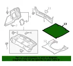 Floor Mat - Mazda (bjs86881xa) - view 4