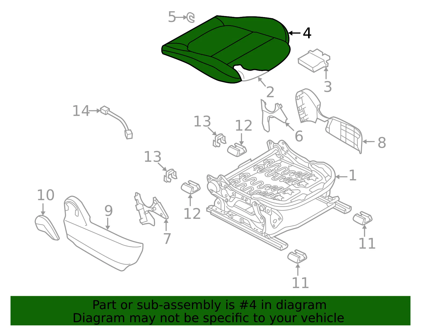 Cushion Cover - Mazda (bjs888111a34) - view 2