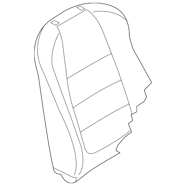 Seat Back Cushion Cover - Mazda (bjs888131a34)