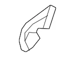 Seat Back Frame Cover - Mazda (bjs8882a42a) - view 3