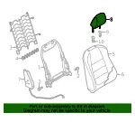 Headrest - Mazda (ble38814002) - view 4