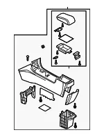 Console Assembly - Mazda (bn8p64420g02) - view 3