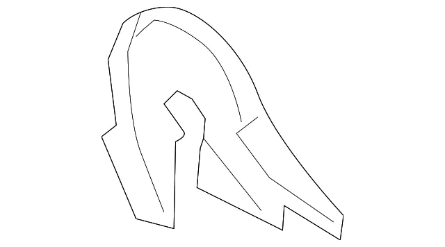 Seat Back Recliner Adjustment Mechanism Cover - Mazda (bn8p881f434)