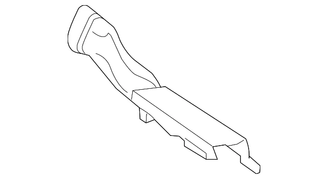 Instrument Panel Air Duct - Mazda (bp4k61157b)