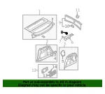 Upper Trim Cap - Mazda (bp4k68803d02) - view 4
