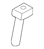 Headrest Guide - Mazda (bp4k881g831) - view 3
