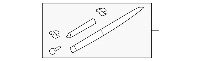 Instrument Panel Trim Panel - Mazda (bp4m55210e)