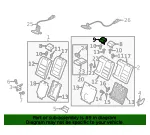 Headrest, Center - Mazda (bpl28834002) - view 4