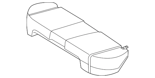 Seat Cushion Foam - Mazda (br5v5720002)