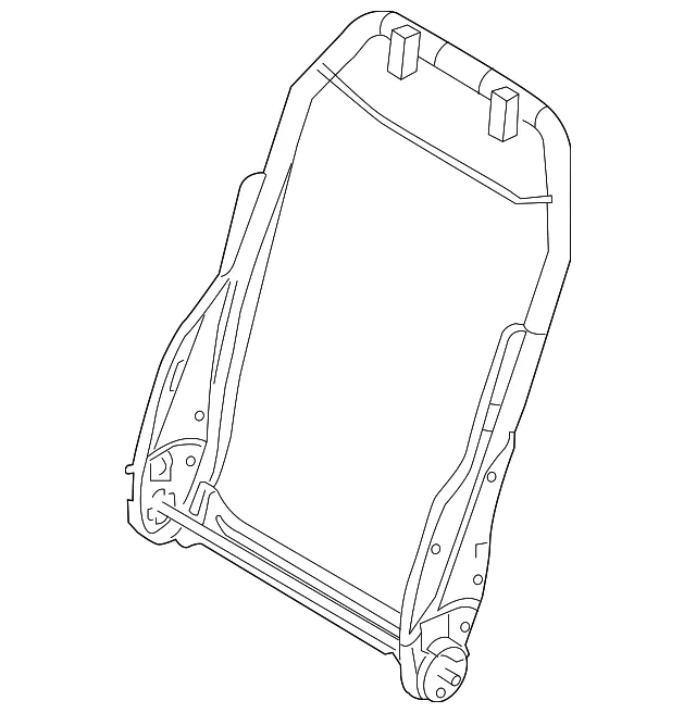 Seat Back Frame - Mazda (bwlb88680)