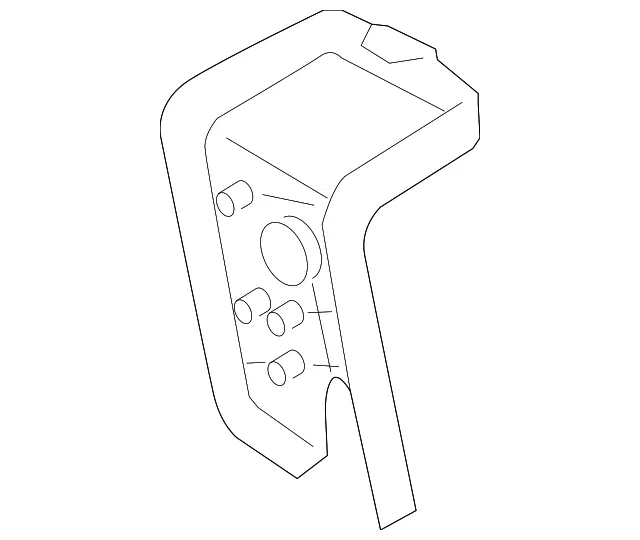 Seat Frame Trim Panel - Mazda (c243881m102)