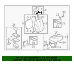 Headrest Cap - Mazda (c2438822502) - view 4