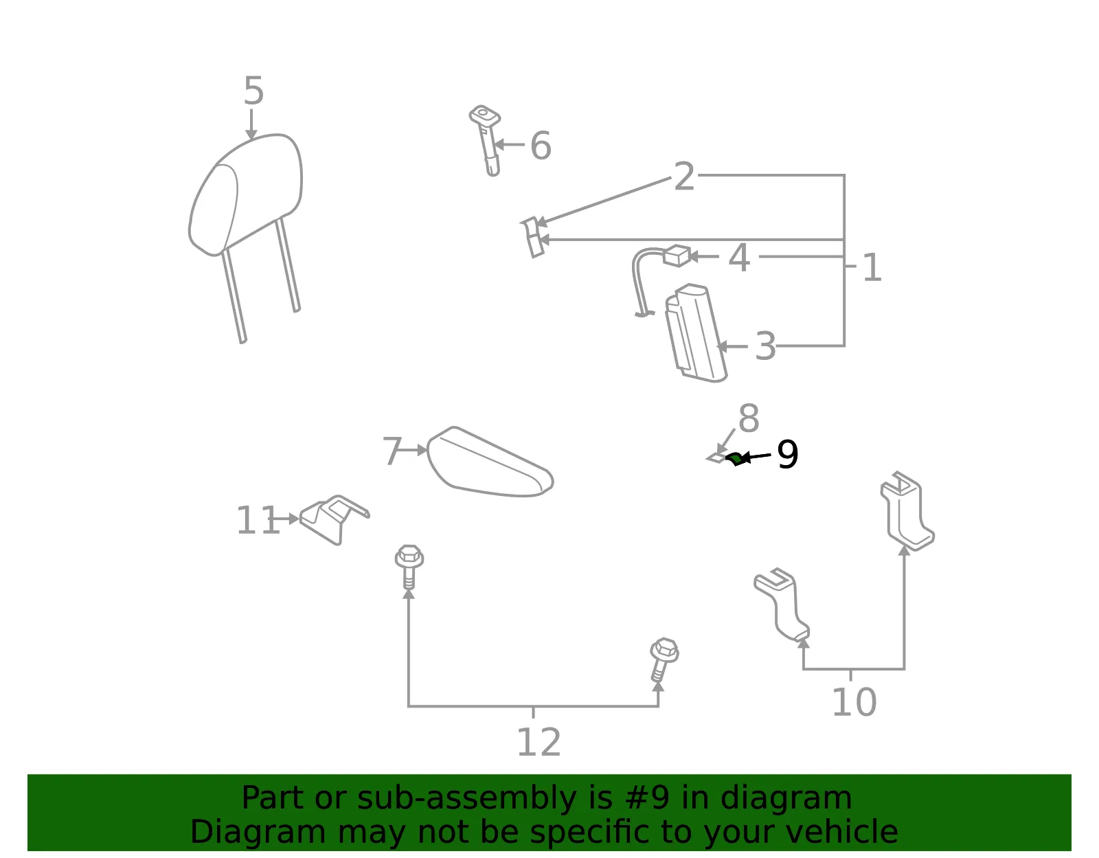 Seat Cover - Mazda (c25088111a02) - view 2