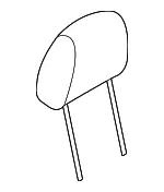 Headrest - Mazda (c2508814002) - view 3